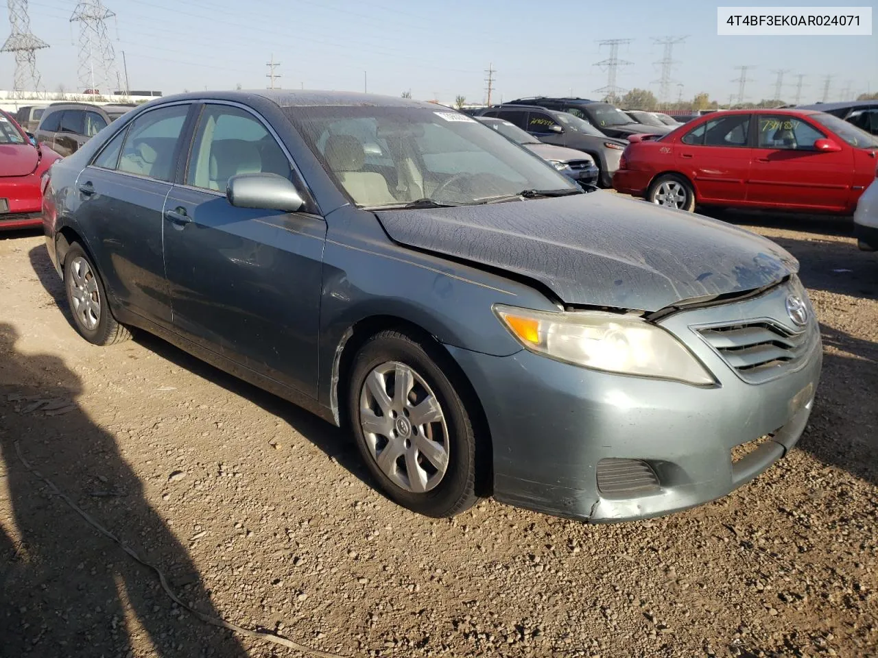 2010 Toyota Camry Base VIN: 4T4BF3EK0AR024071 Lot: 73980624