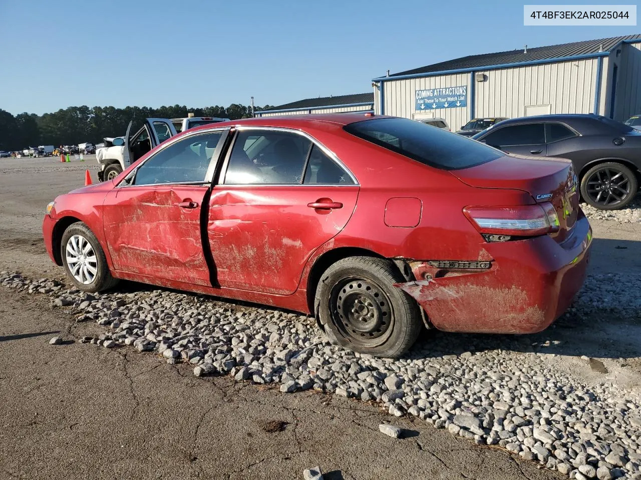 2010 Toyota Camry Base VIN: 4T4BF3EK2AR025044 Lot: 74111324