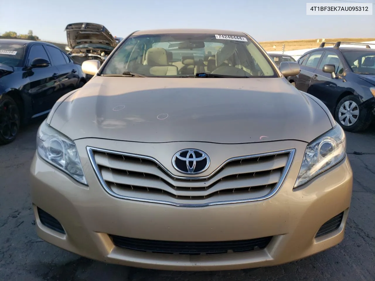 2010 Toyota Camry Base VIN: 4T1BF3EK7AU095312 Lot: 74248444