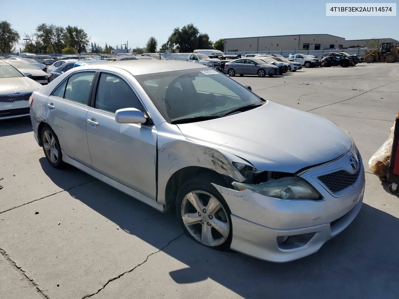 2010 Toyota Camry Base VIN: 4T1BF3EK2AU114574 Lot: 74315114