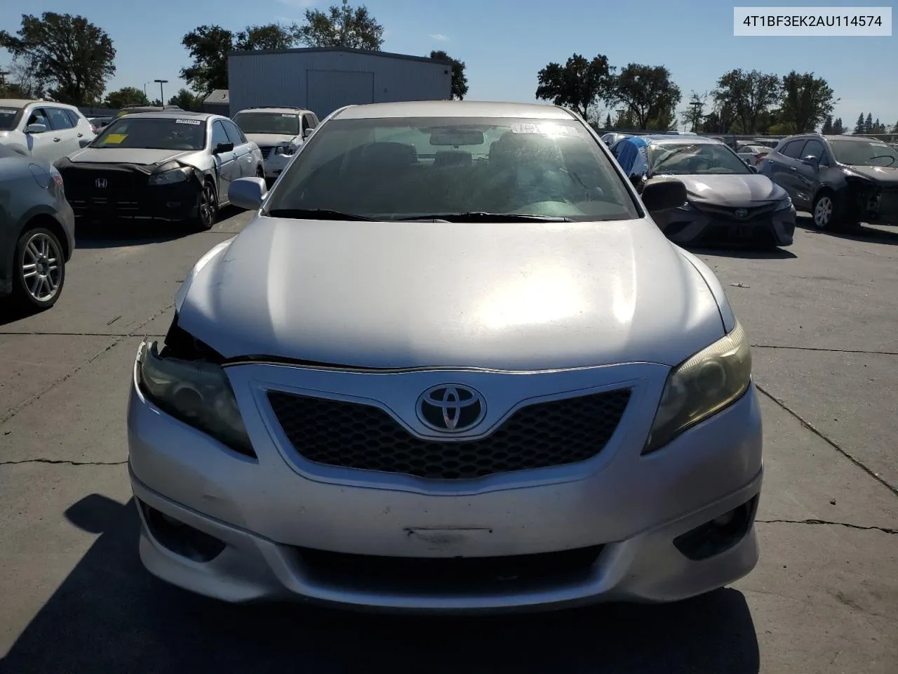 2010 Toyota Camry Base VIN: 4T1BF3EK2AU114574 Lot: 74315114