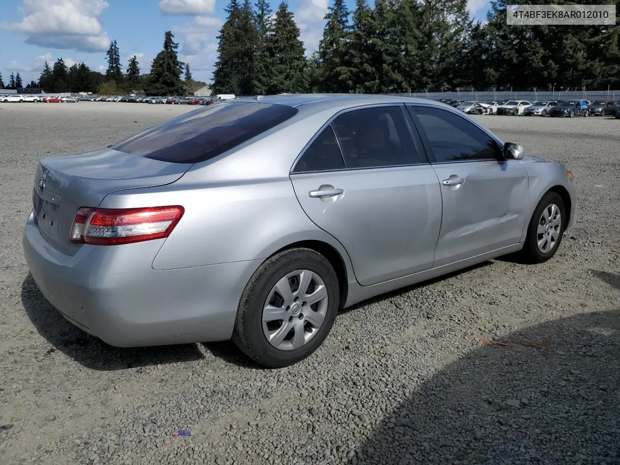 2010 Toyota Camry Base VIN: 4T4BF3EK8AR012010 Lot: 74392524