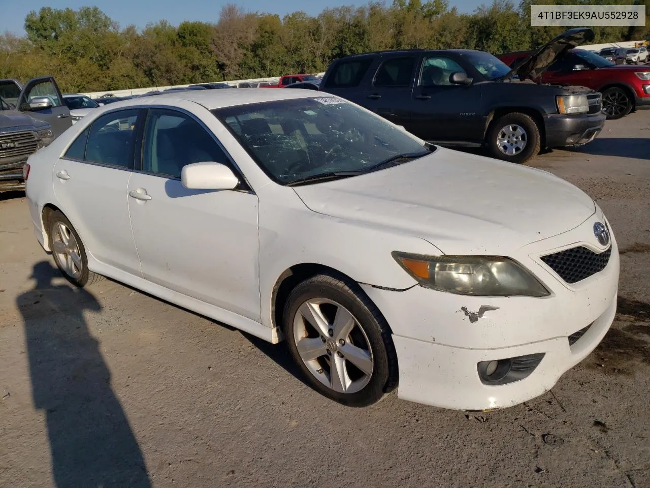 2010 Toyota Camry Base VIN: 4T1BF3EK9AU552928 Lot: 74614434