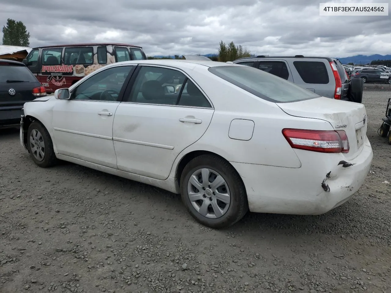 2010 Toyota Camry Base VIN: 4T1BF3EK7AU524562 Lot: 74759514