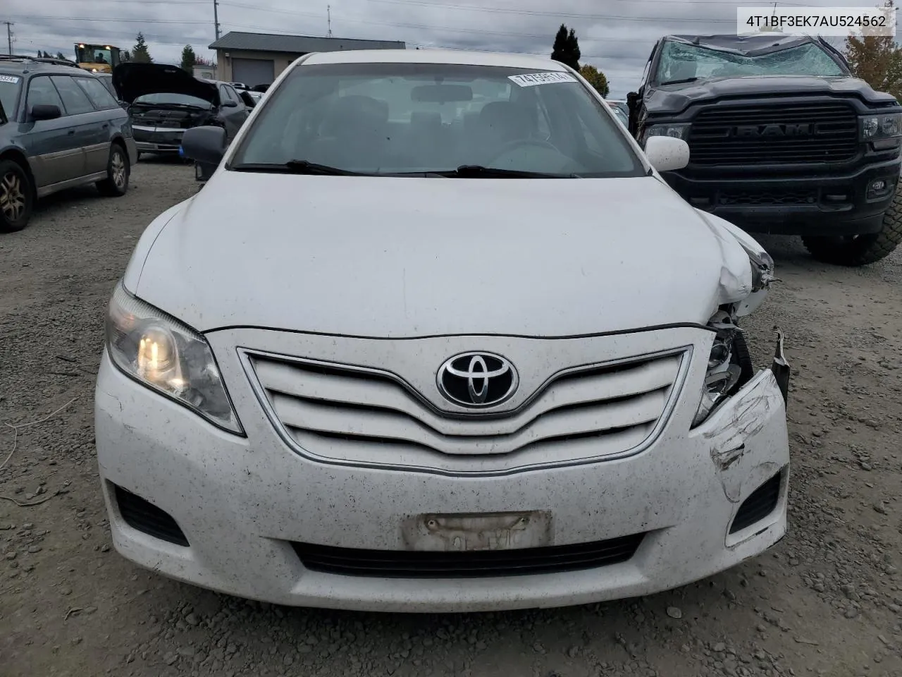 2010 Toyota Camry Base VIN: 4T1BF3EK7AU524562 Lot: 74759514