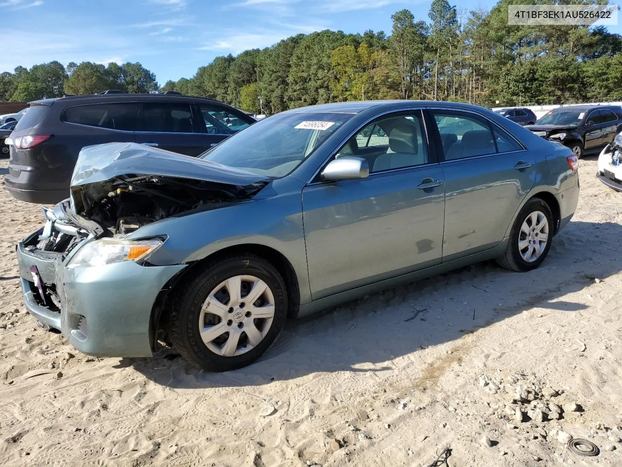 2010 Toyota Camry Base VIN: 4T1BF3EK1AU526422 Lot: 74896054