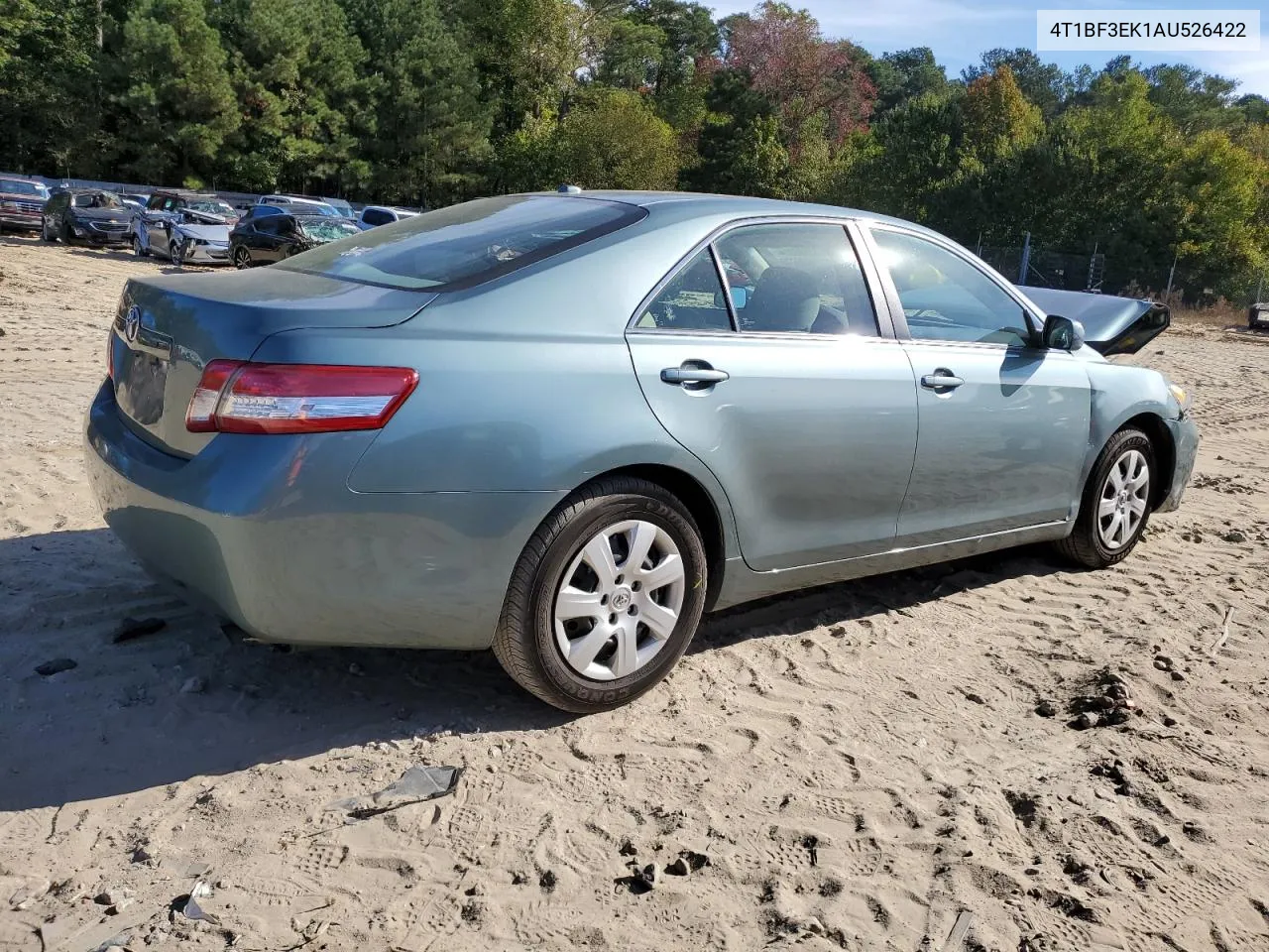 2010 Toyota Camry Base VIN: 4T1BF3EK1AU526422 Lot: 74896054