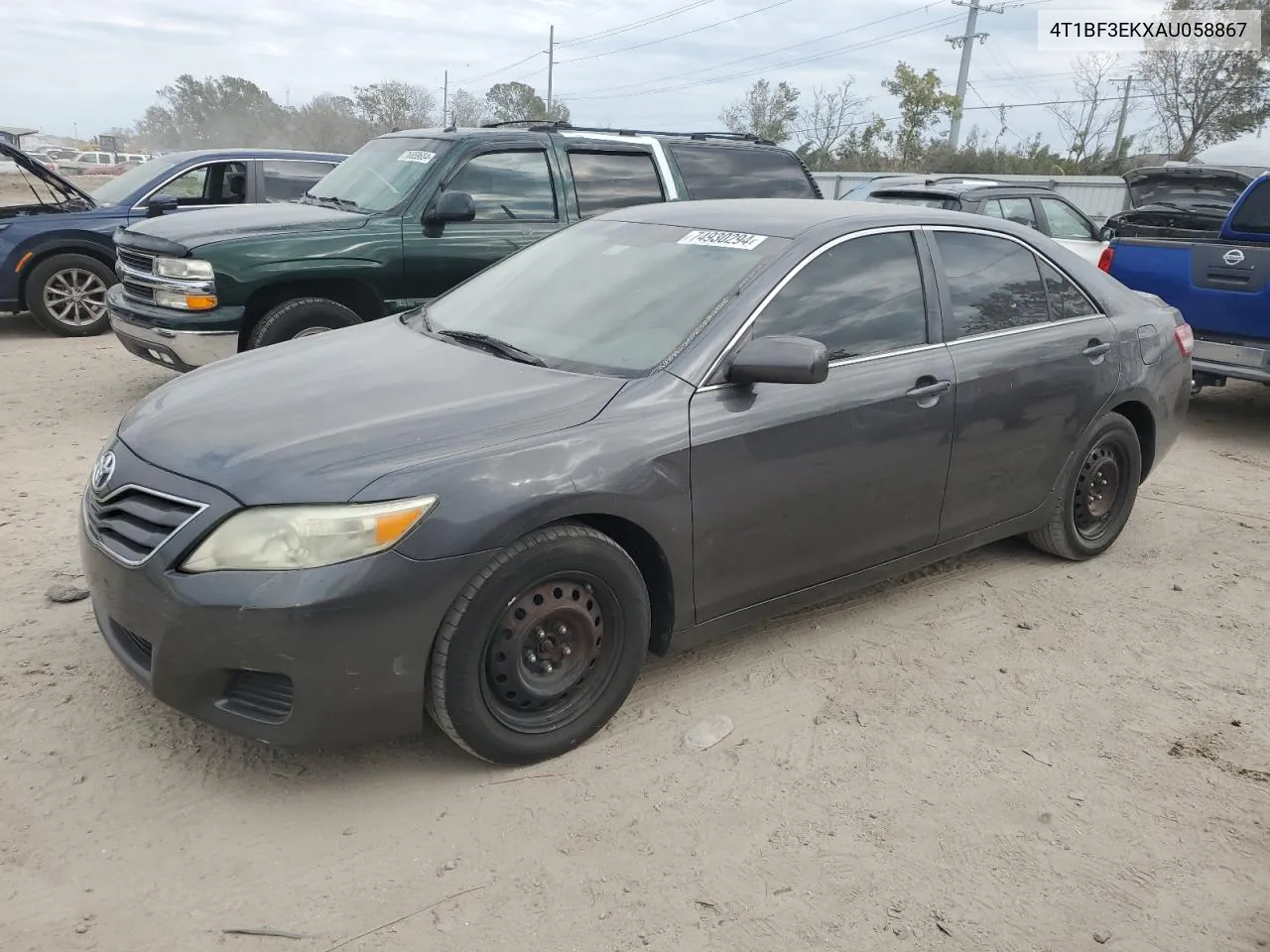 2010 Toyota Camry Base VIN: 4T1BF3EKXAU058867 Lot: 74930294