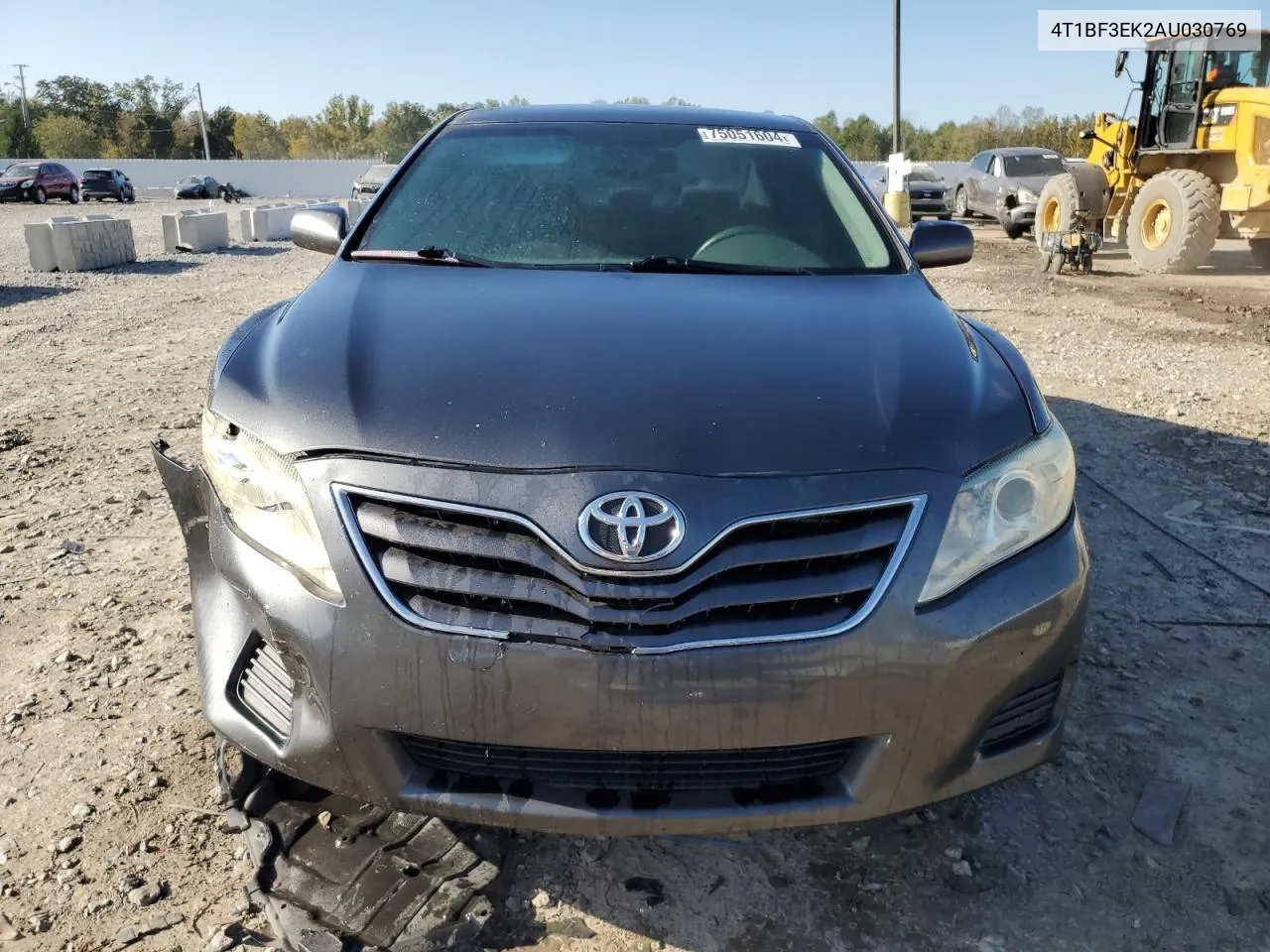 2010 Toyota Camry Base VIN: 4T1BF3EK2AU030769 Lot: 75051604