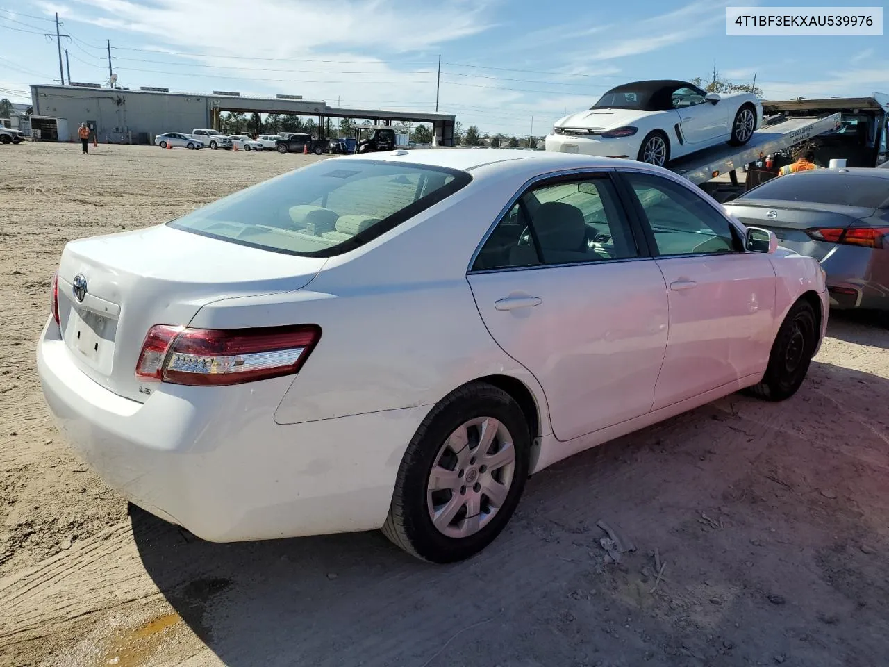 2010 Toyota Camry Base VIN: 4T1BF3EKXAU539976 Lot: 75245314