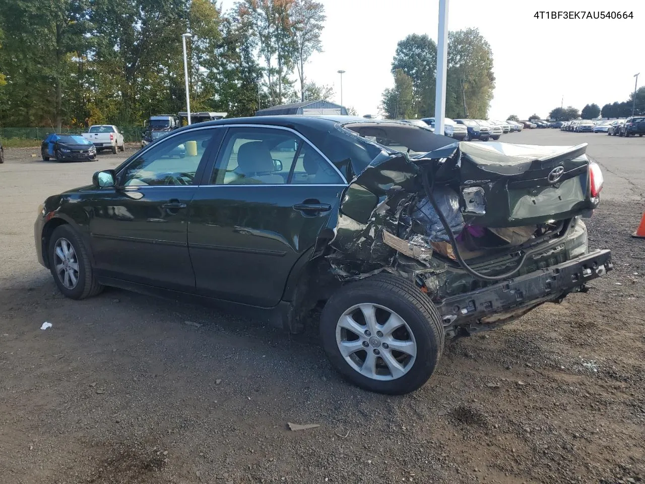 2010 Toyota Camry Base VIN: 4T1BF3EK7AU540664 Lot: 75342924