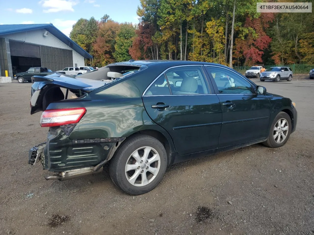 2010 Toyota Camry Base VIN: 4T1BF3EK7AU540664 Lot: 75342924