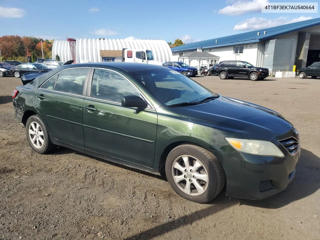 2010 Toyota Camry Base VIN: 4T1BF3EK7AU540664 Lot: 75342924