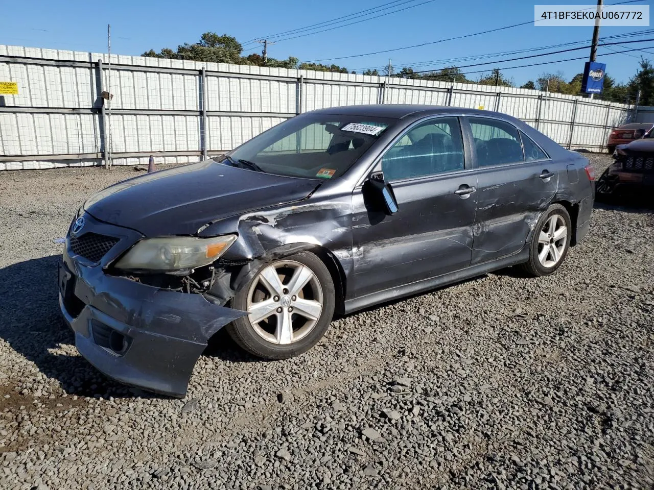 2010 Toyota Camry Base VIN: 4T1BF3EK0AU067772 Lot: 75623904