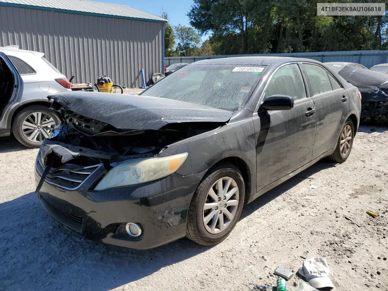 2010 Toyota Camry Base VIN: 4T1BF3EK8AU106818 Lot: 75810024