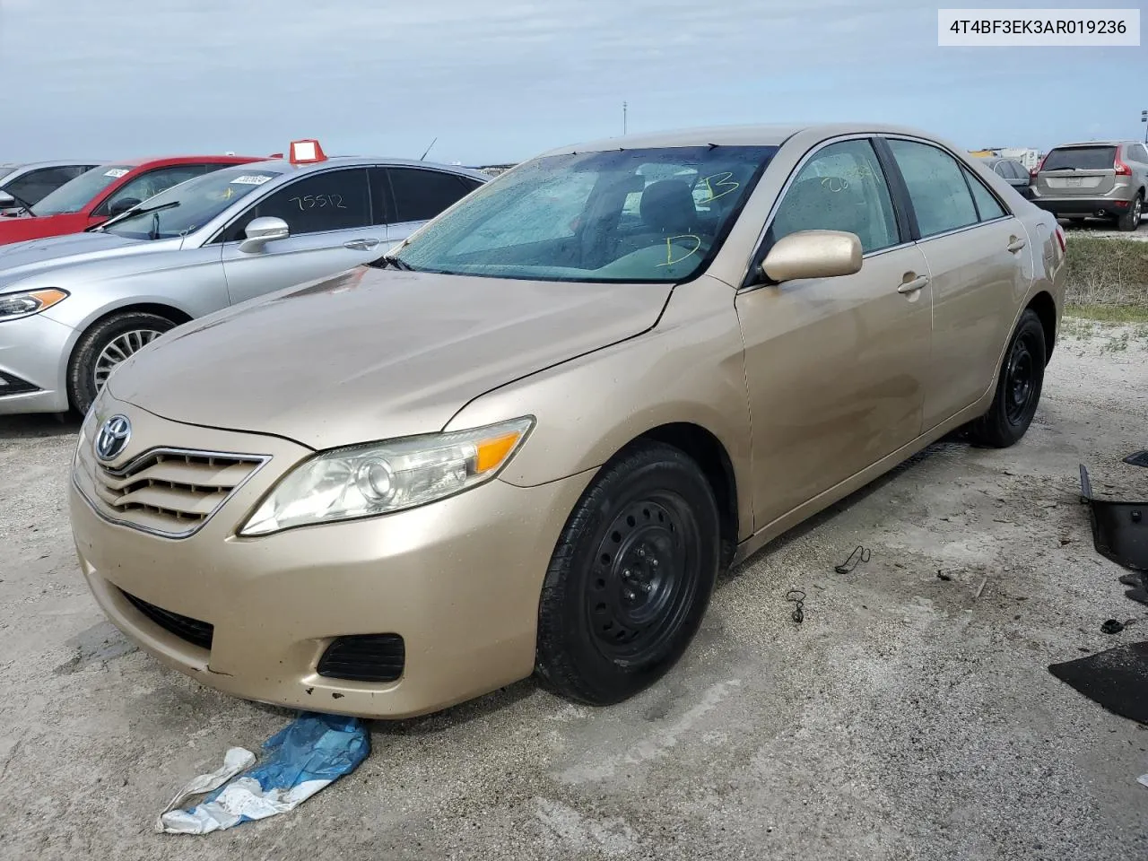 2010 Toyota Camry Base VIN: 4T4BF3EK3AR019236 Lot: 75837124