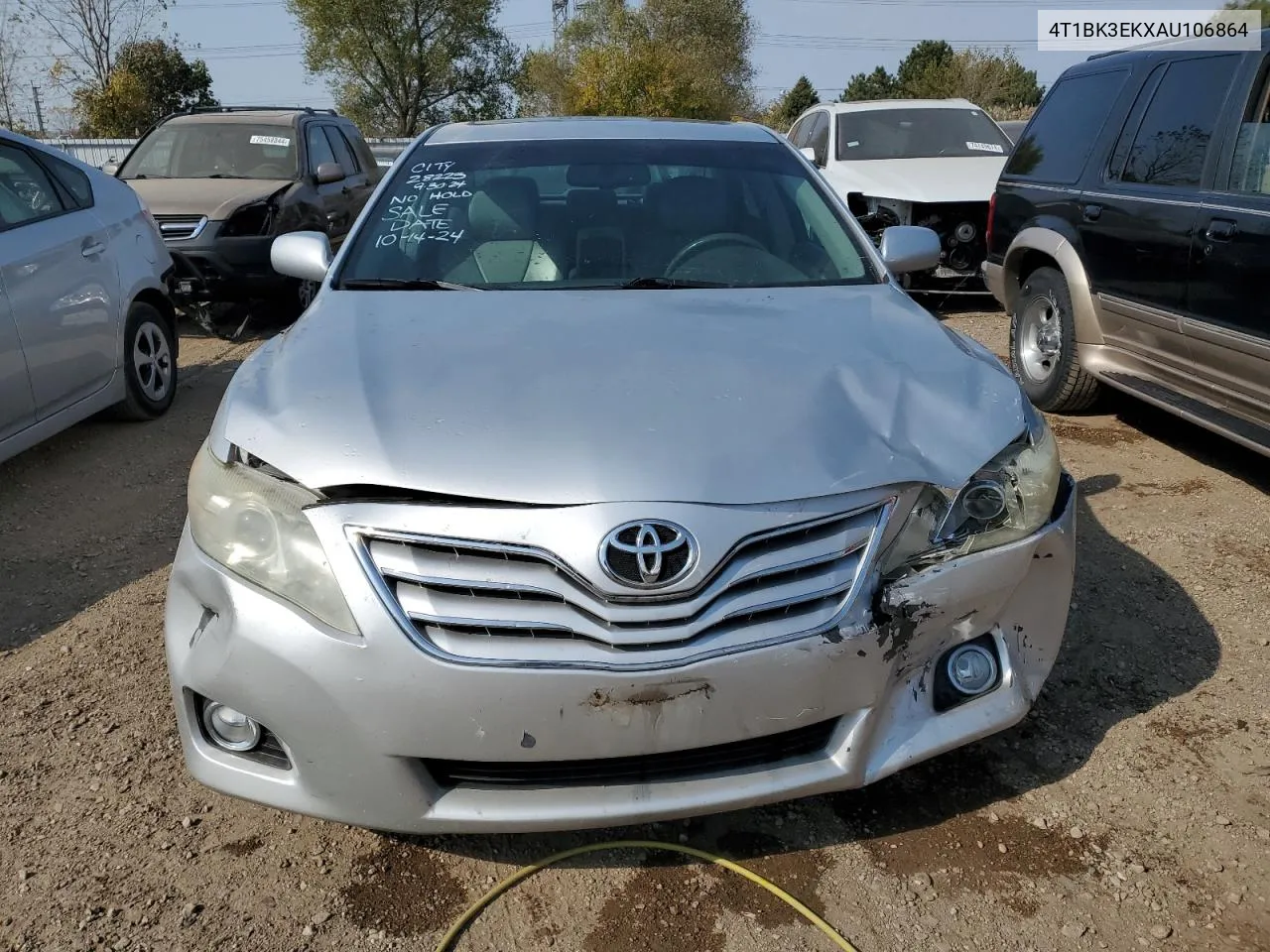 2010 Toyota Camry Se VIN: 4T1BK3EKXAU106864 Lot: 75908784