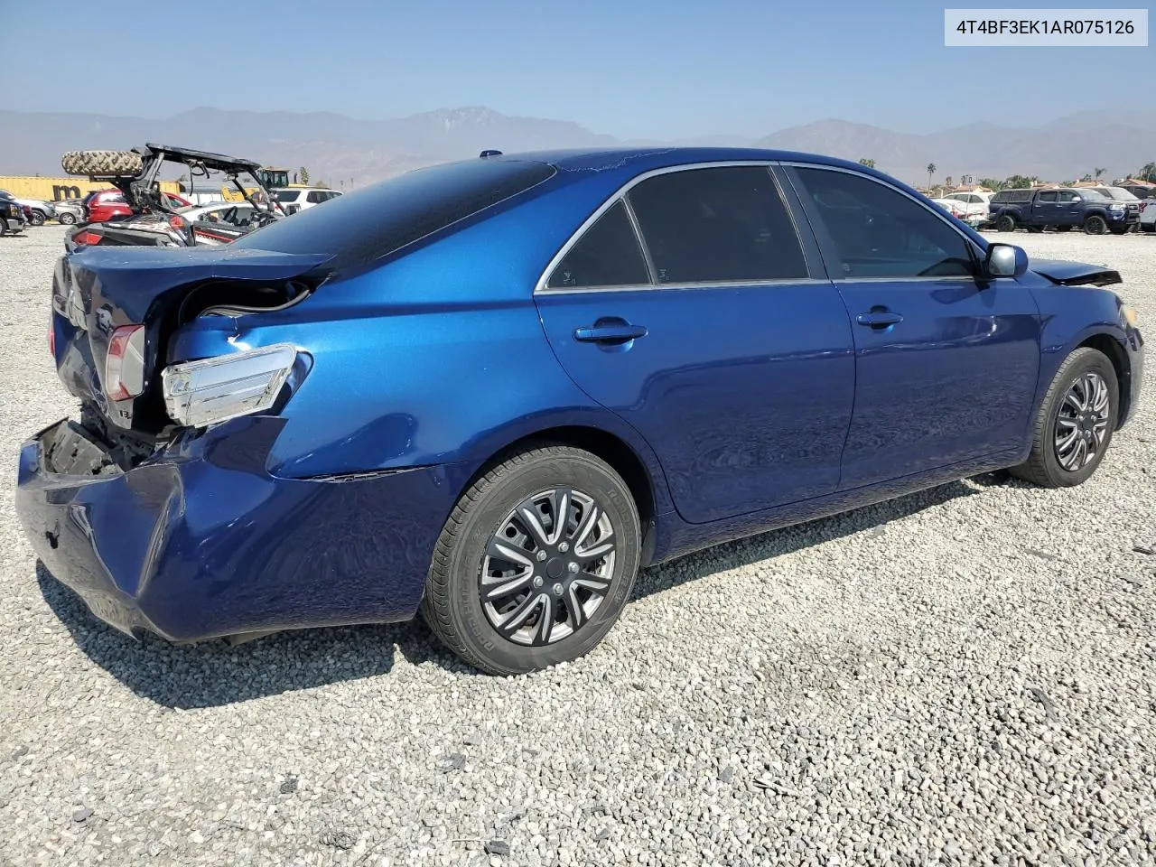 2010 Toyota Camry Base VIN: 4T4BF3EK1AR075126 Lot: 75908894