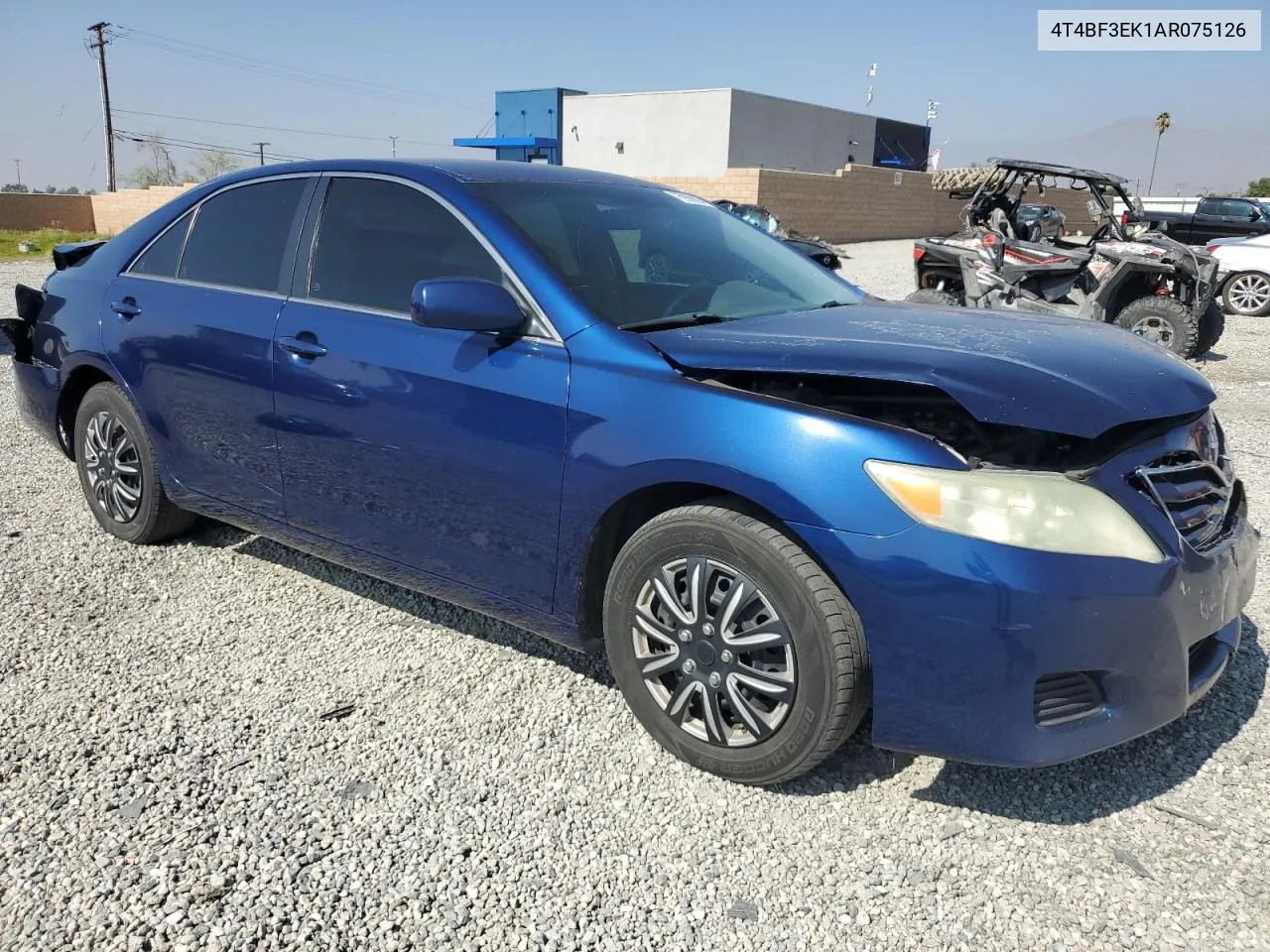 2010 Toyota Camry Base VIN: 4T4BF3EK1AR075126 Lot: 75908894