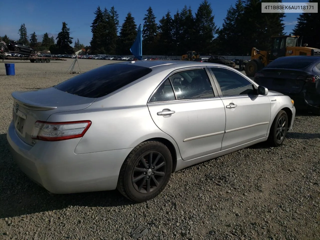 2010 Toyota Camry Hybrid VIN: 4T1BB3EK6AU118171 Lot: 75914524