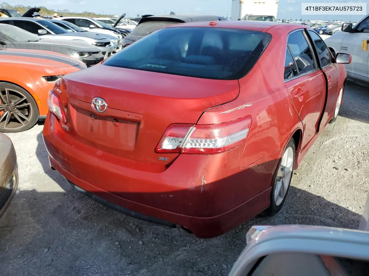 2010 Toyota Camry Base VIN: 4T1BF3EK7AU575723 Lot: 76041424