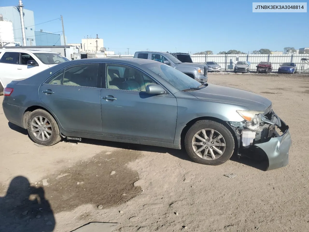 2010 Toyota Camry Se VIN: JTNBK3EK3A3048814 Lot: 76108844