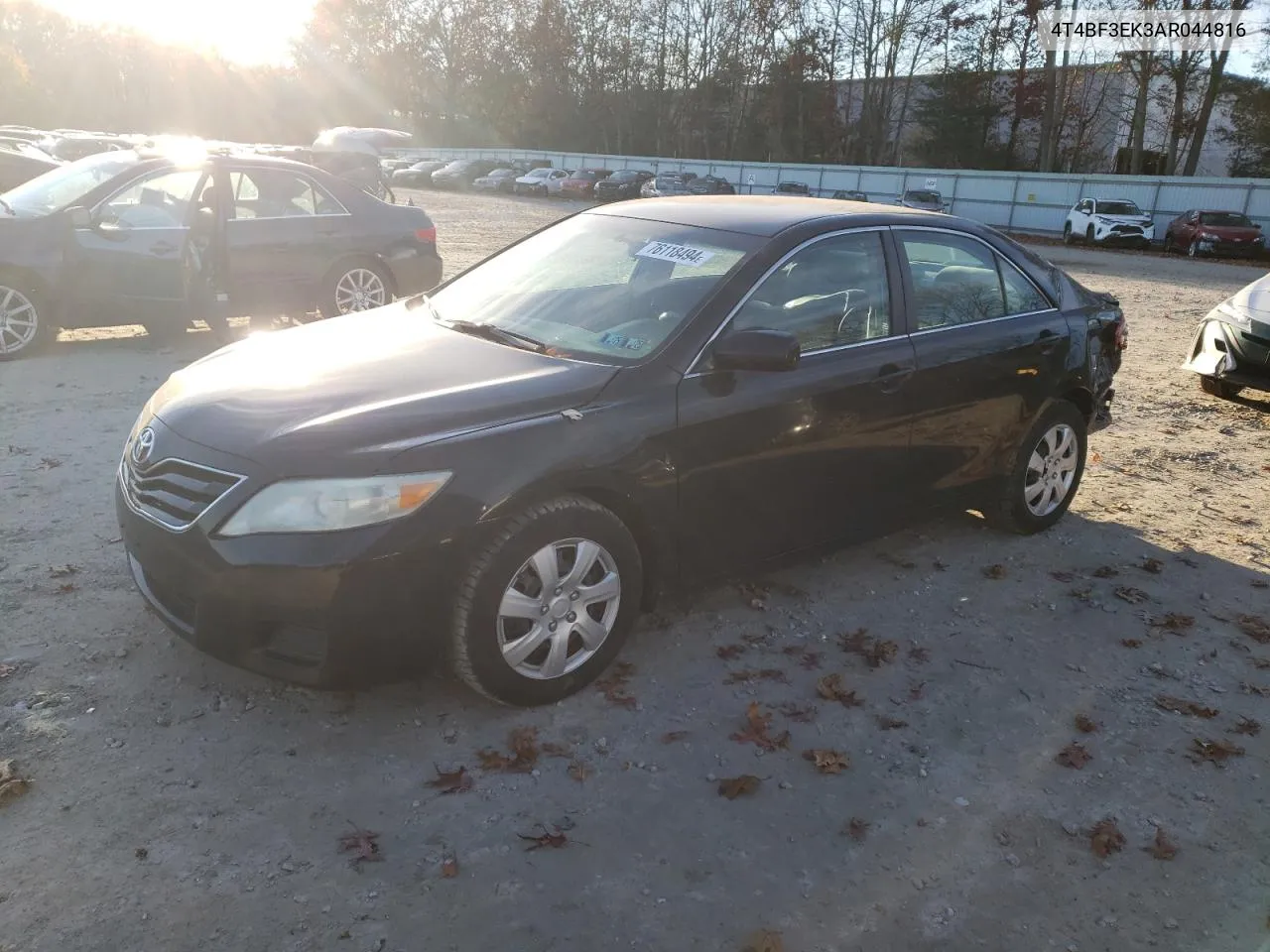 2010 Toyota Camry Base VIN: 4T4BF3EK3AR044816 Lot: 76118494