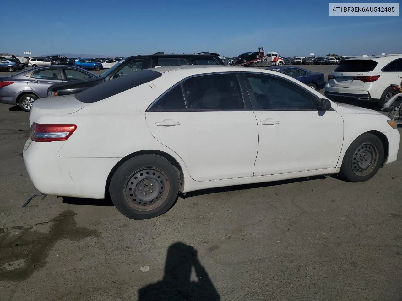 2010 Toyota Camry Base VIN: 4T1BF3EK6AU542485 Lot: 76195874