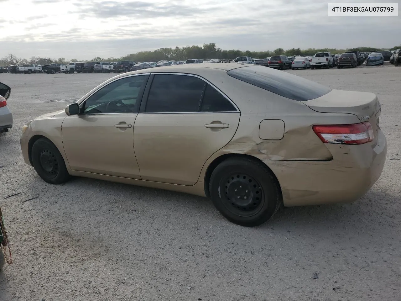 2010 Toyota Camry Base VIN: 4T1BF3EK5AU075799 Lot: 76294414