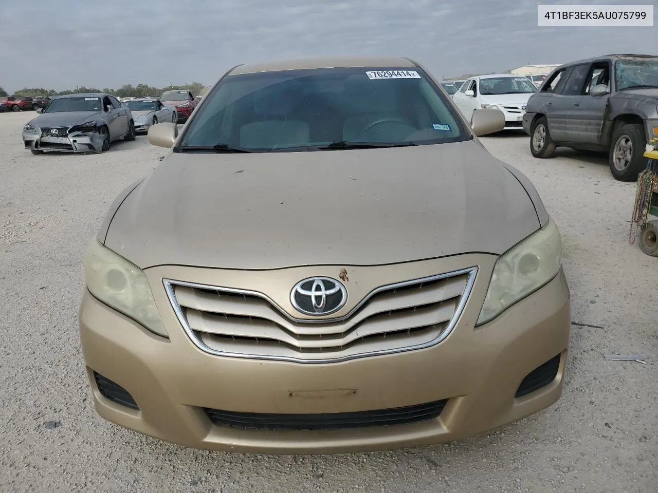 2010 Toyota Camry Base VIN: 4T1BF3EK5AU075799 Lot: 76294414