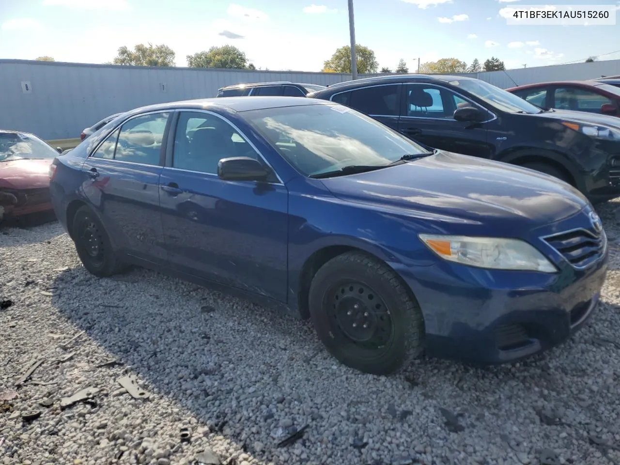 2010 Toyota Camry Base VIN: 4T1BF3EK1AU515260 Lot: 76325984