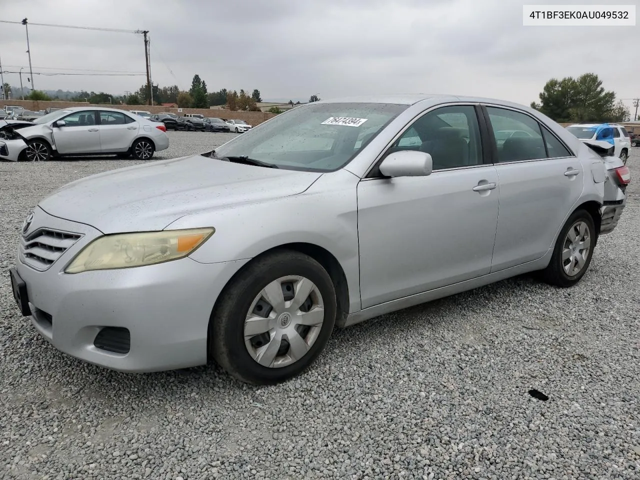 2010 Toyota Camry Base VIN: 4T1BF3EK0AU049532 Lot: 76474394