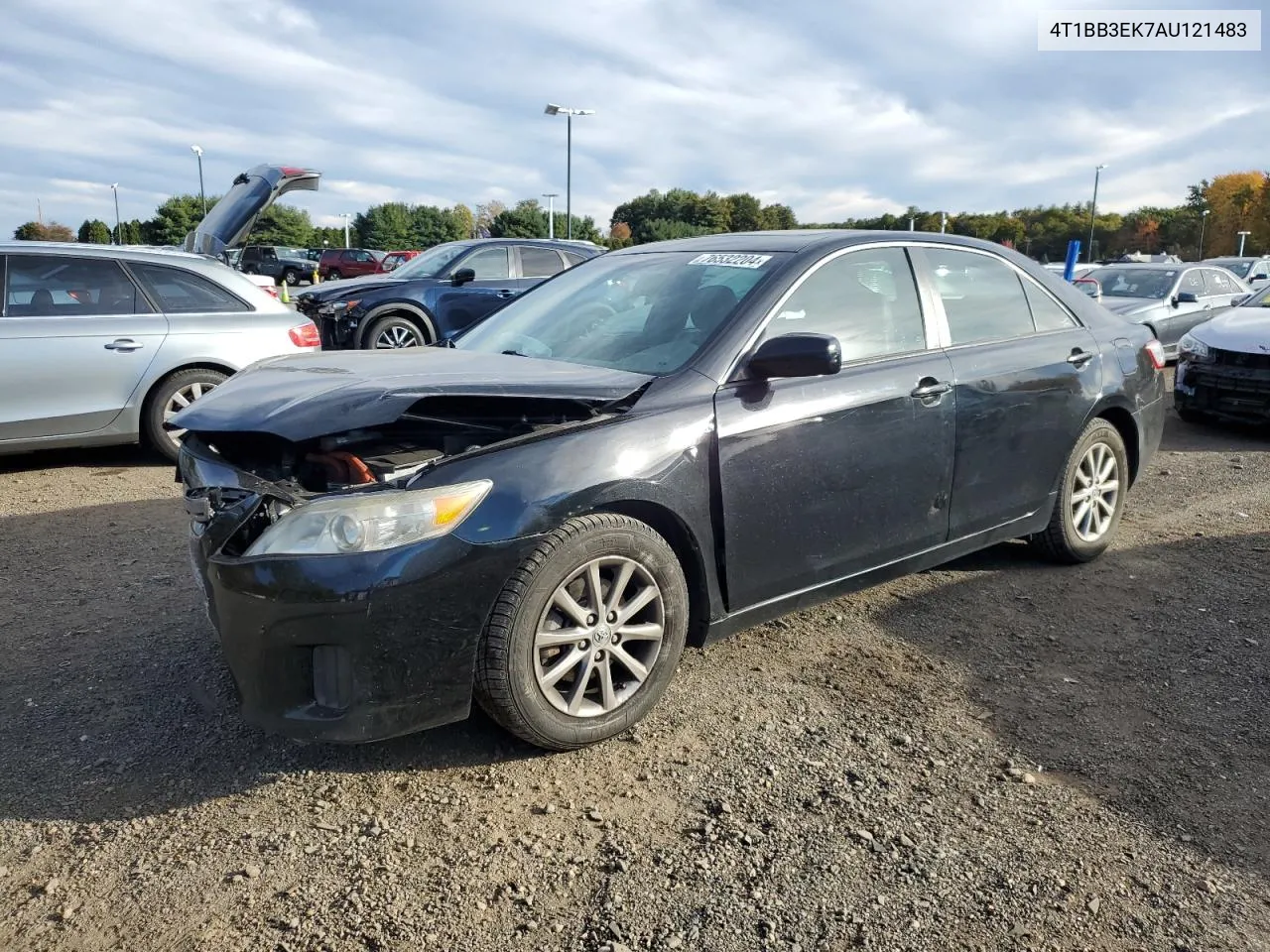 2010 Toyota Camry Hybrid VIN: 4T1BB3EK7AU121483 Lot: 76532204