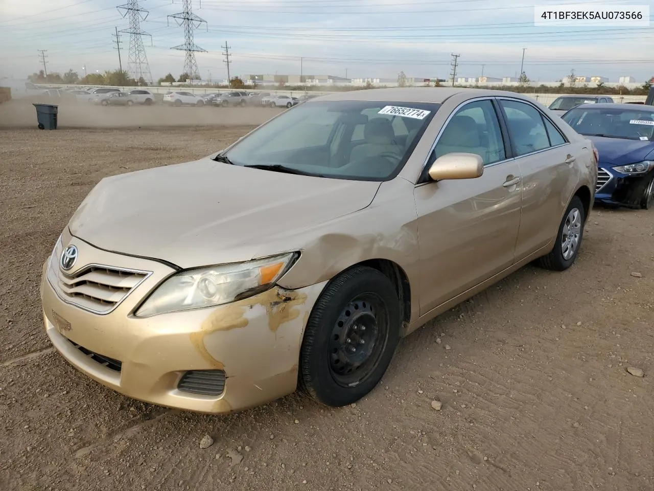 2010 Toyota Camry Base VIN: 4T1BF3EK5AU073566 Lot: 76652774