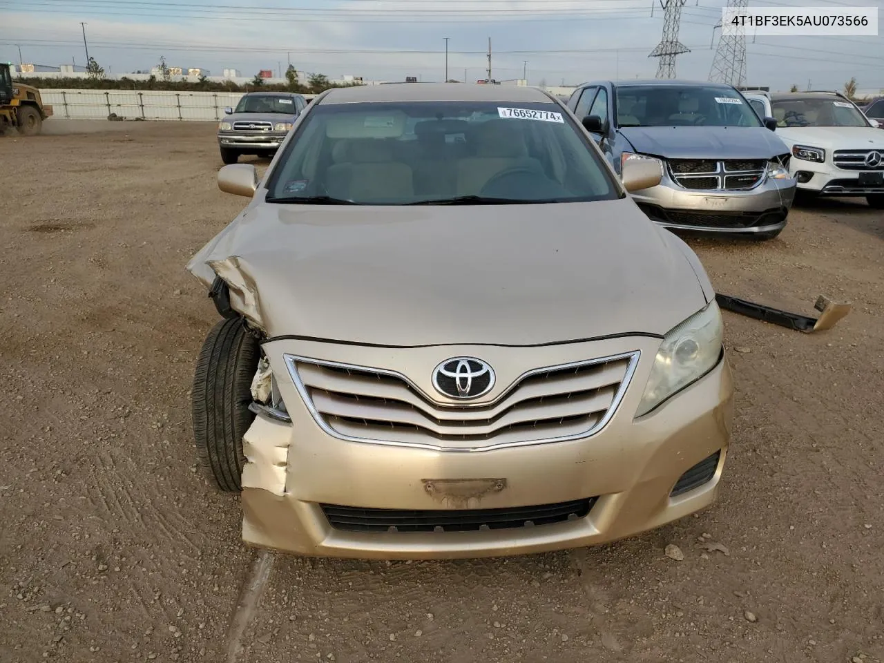 2010 Toyota Camry Base VIN: 4T1BF3EK5AU073566 Lot: 76652774