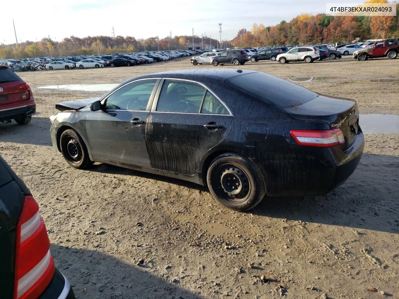 2010 Toyota Camry Base VIN: 4T4BF3EKXAR024093 Lot: 76654194