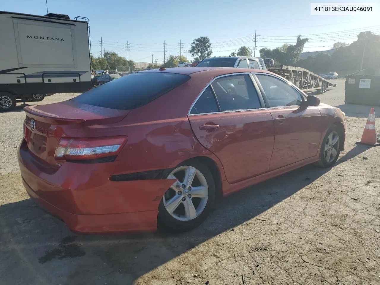 2010 Toyota Camry Base VIN: 4T1BF3EK3AU046091 Lot: 76782394