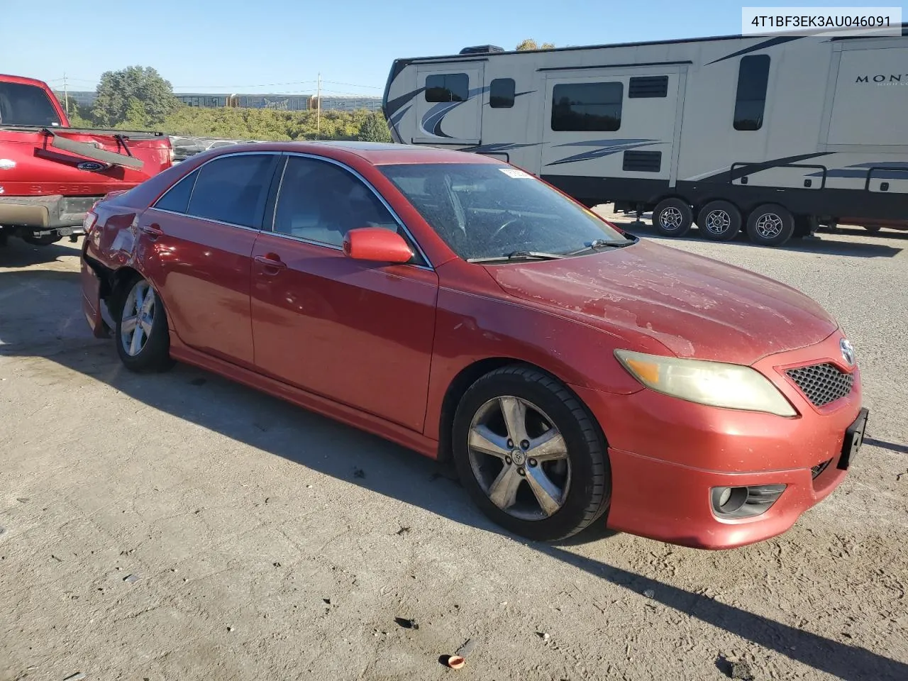 2010 Toyota Camry Base VIN: 4T1BF3EK3AU046091 Lot: 76782394