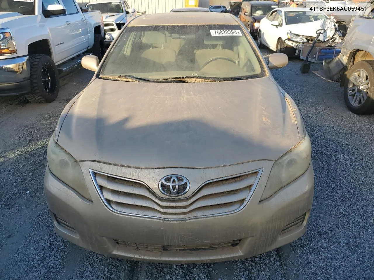 2010 Toyota Camry Base VIN: 4T1BF3EK6AU059451 Lot: 76820394