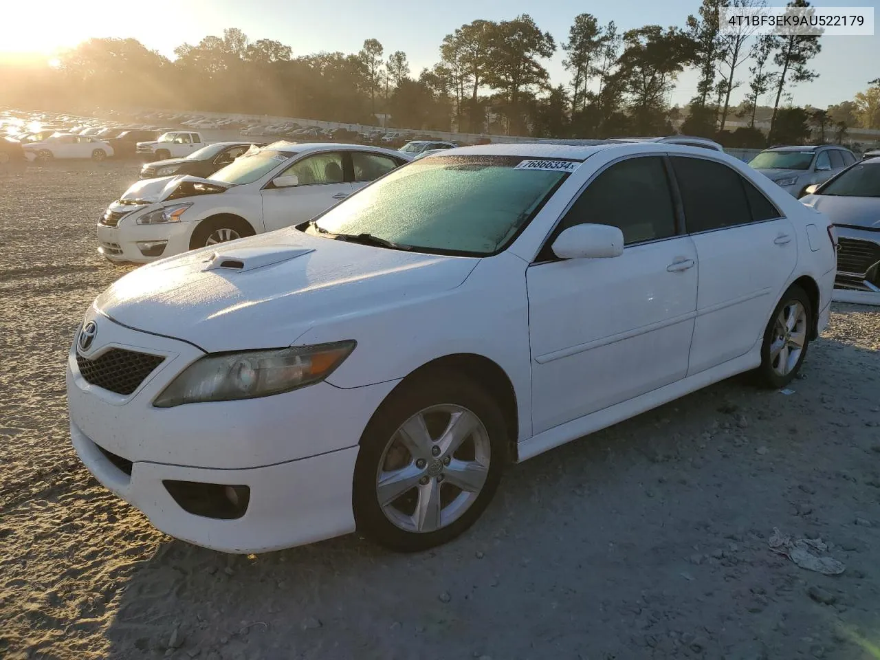 2010 Toyota Camry Base VIN: 4T1BF3EK9AU522179 Lot: 76866334