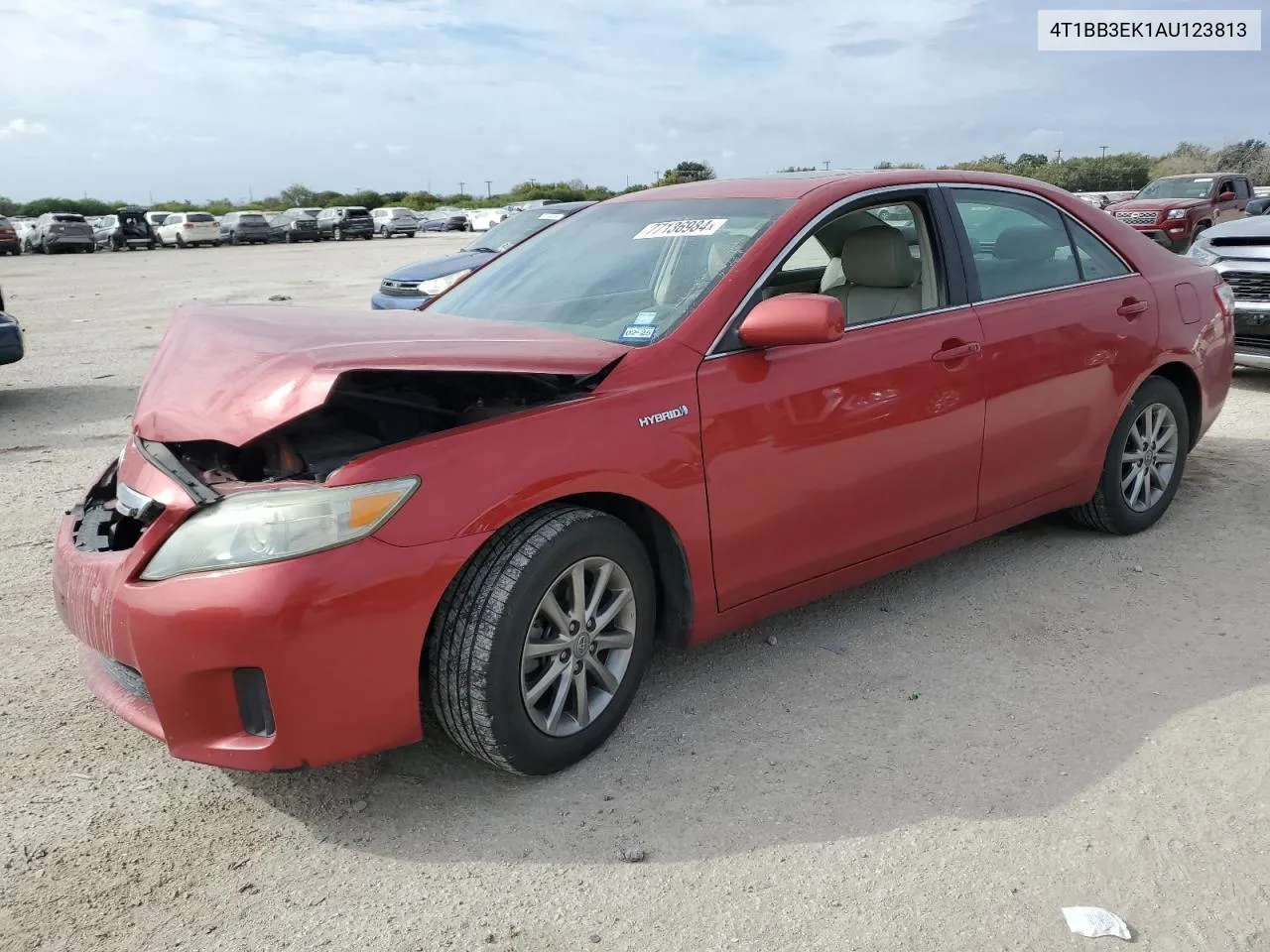 2010 Toyota Camry Hybrid VIN: 4T1BB3EK1AU123813 Lot: 77136984