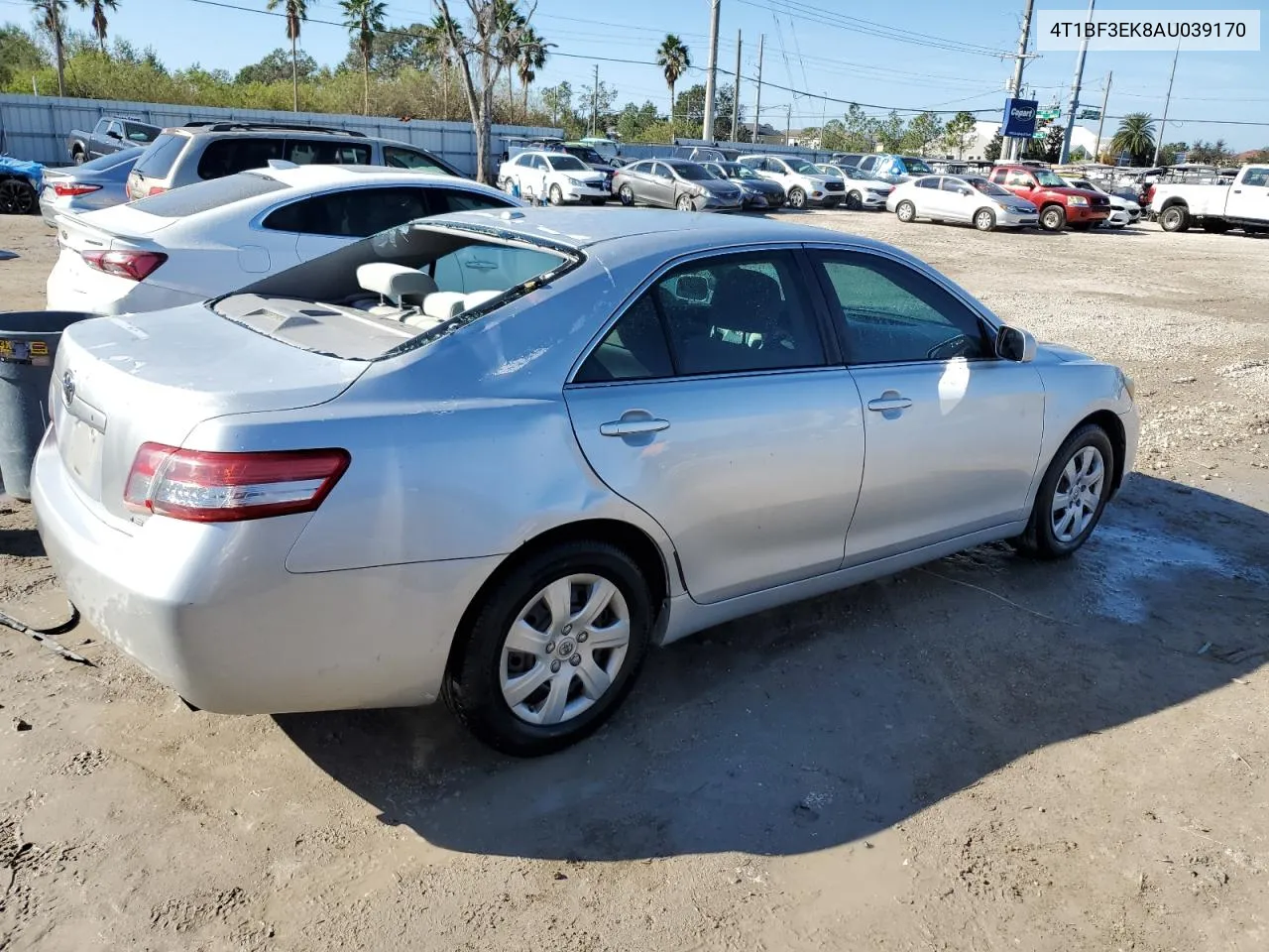 2010 Toyota Camry Base VIN: 4T1BF3EK8AU039170 Lot: 77161644