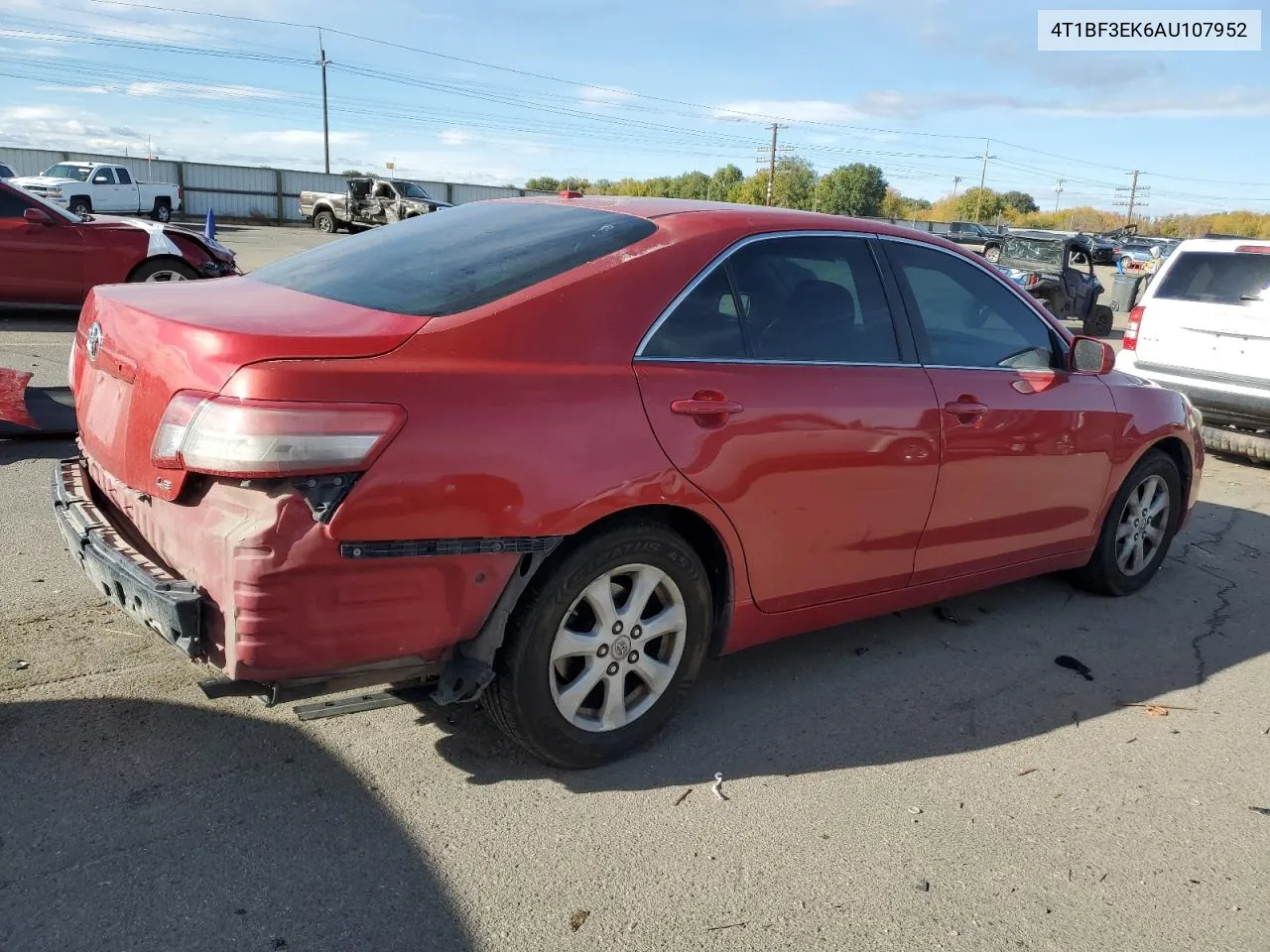 2010 Toyota Camry Base VIN: 4T1BF3EK6AU107952 Lot: 77209294