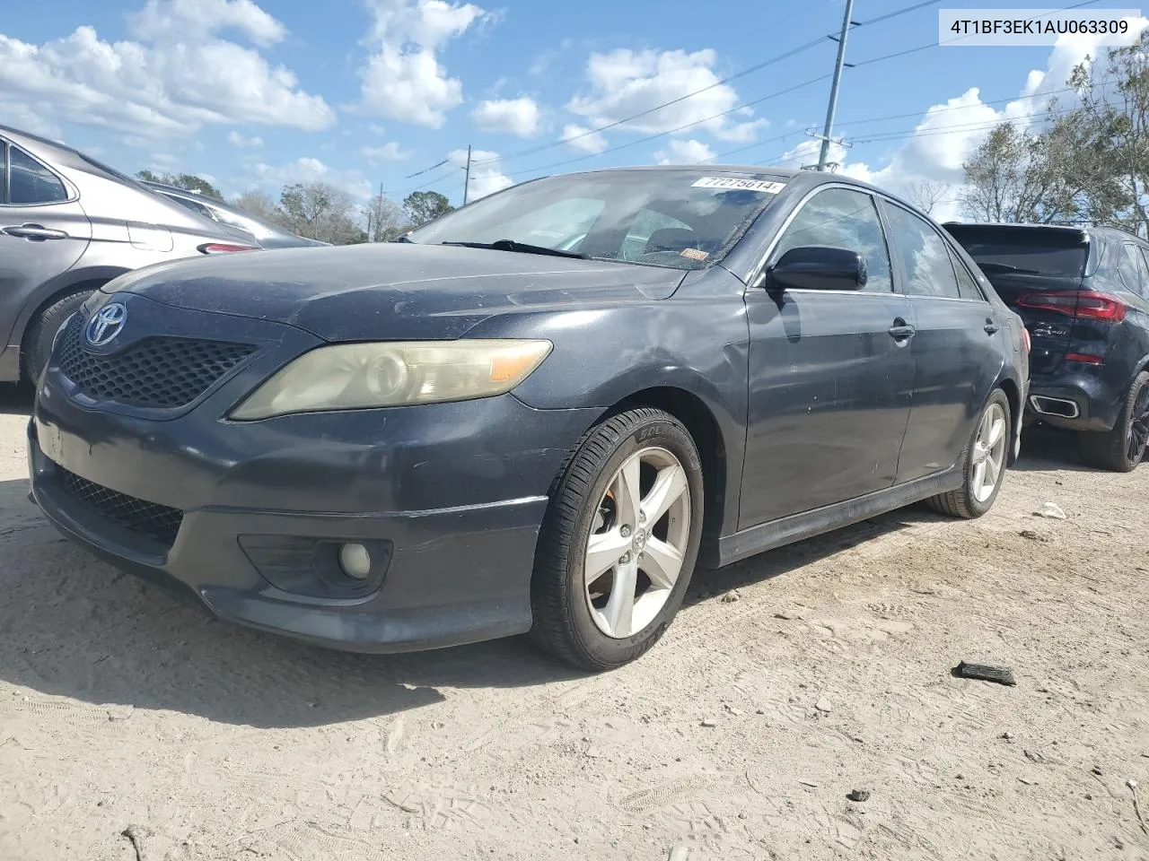 2010 Toyota Camry Base VIN: 4T1BF3EK1AU063309 Lot: 77275614