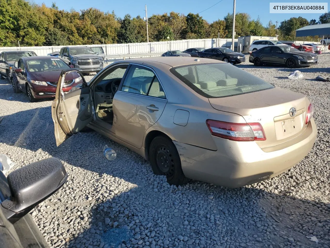 2010 Toyota Camry Base VIN: 4T1BF3EK8AU040884 Lot: 77315054