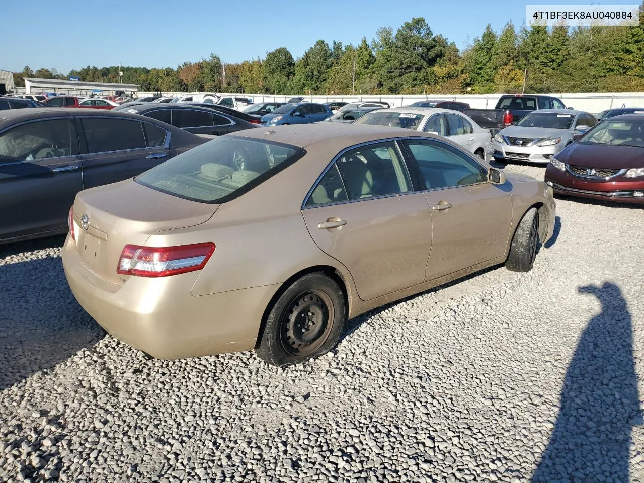 2010 Toyota Camry Base VIN: 4T1BF3EK8AU040884 Lot: 77315054