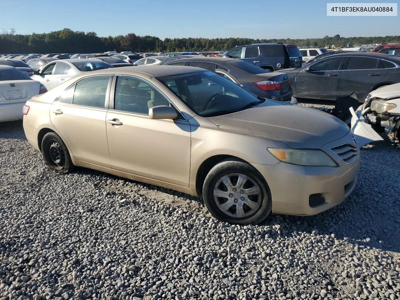 2010 Toyota Camry Base VIN: 4T1BF3EK8AU040884 Lot: 77315054