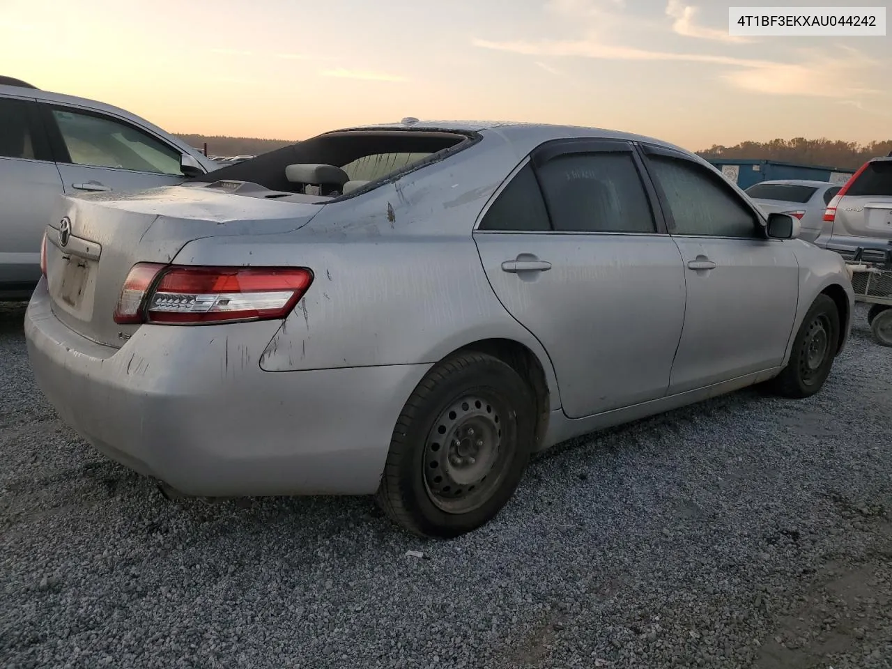 2010 Toyota Camry Base VIN: 4T1BF3EKXAU044242 Lot: 77348544