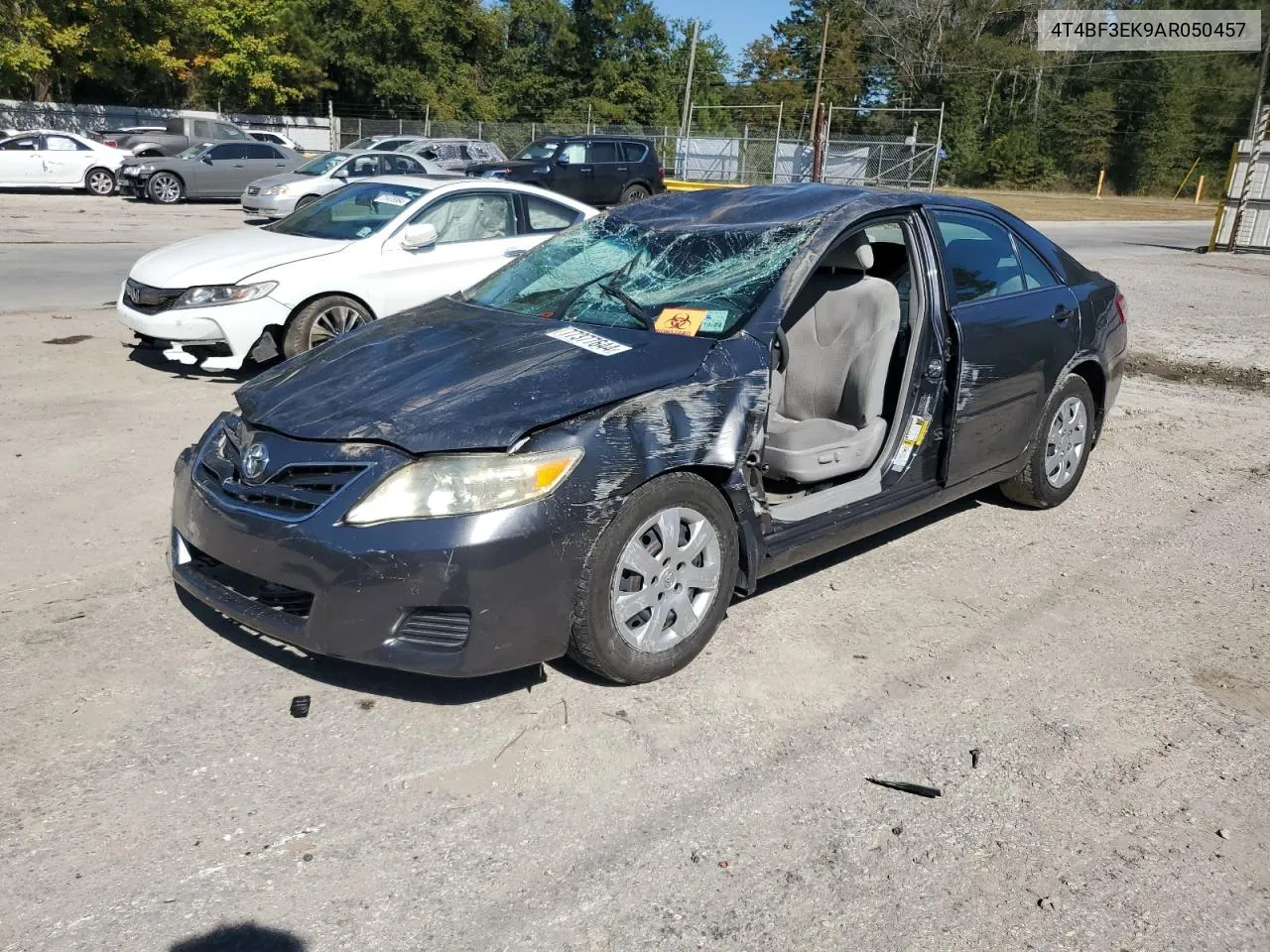 2010 Toyota Camry Base VIN: 4T4BF3EK9AR050457 Lot: 77377644