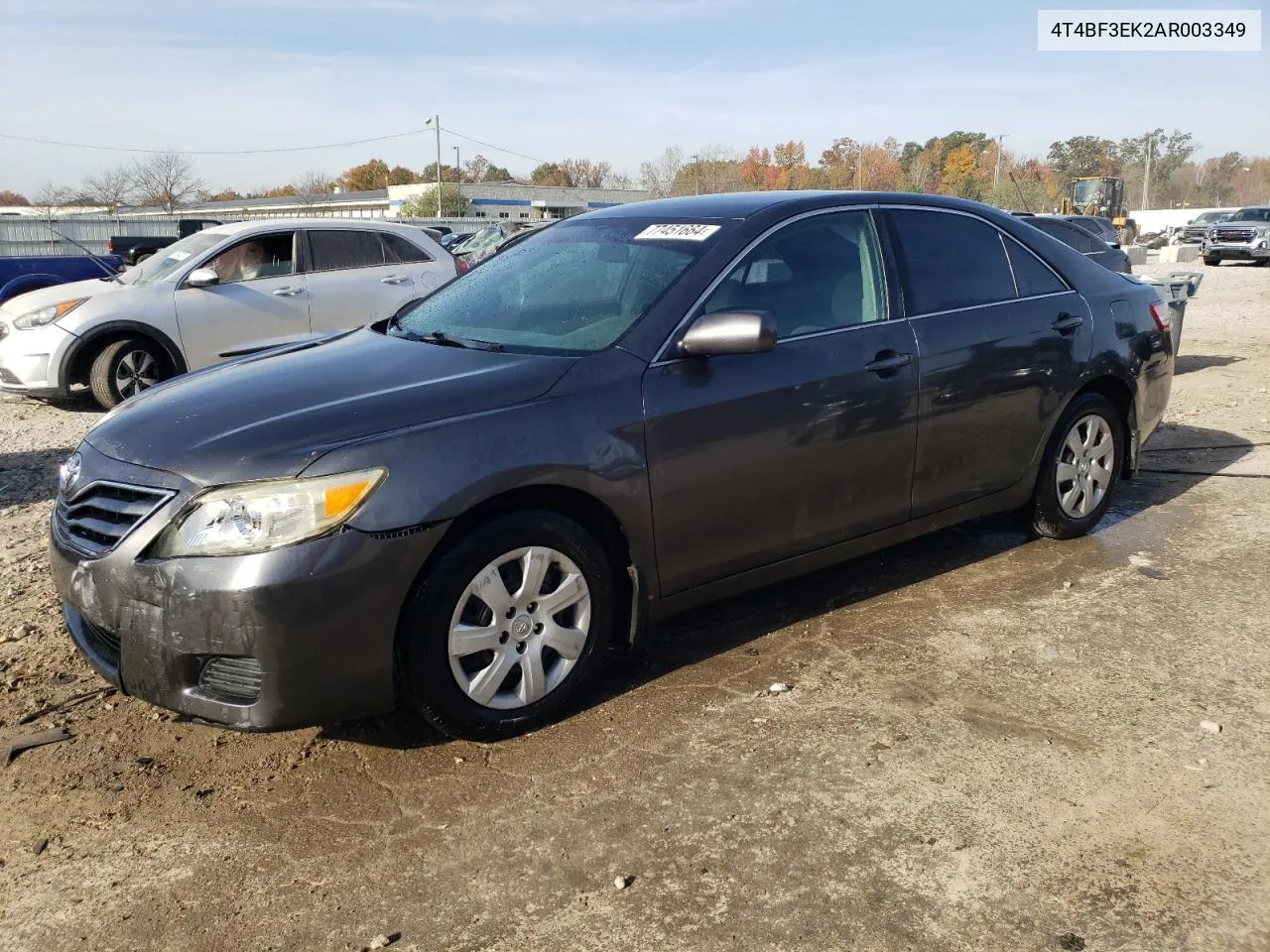 2010 Toyota Camry Base VIN: 4T4BF3EK2AR003349 Lot: 77451664